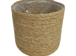 Boltze Geschenkartikel^Pflanztopf 18 cm x ø 18 cm Natur