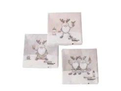 Boltze Papier Servietten^Servietten Devid 3-fach Sortiert 20 Stück