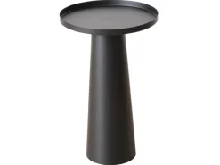 Boltze Dekorative Figuren^Tisch Jacky Groß Ø 38 cm x 55 cm Schwarz