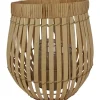 Boltze Windlichter^Windlicht Bambus 22 cm x Ø 21 cm Natur