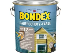 BONDEX Holzfarben^Dauerschutz-Farbe seidenglänzend 4 l