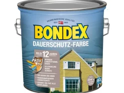 BONDEX Holzfarben|Außen-Fassadenfarben^Dauerschutz-Farbe seidenglänzend 2,5 l