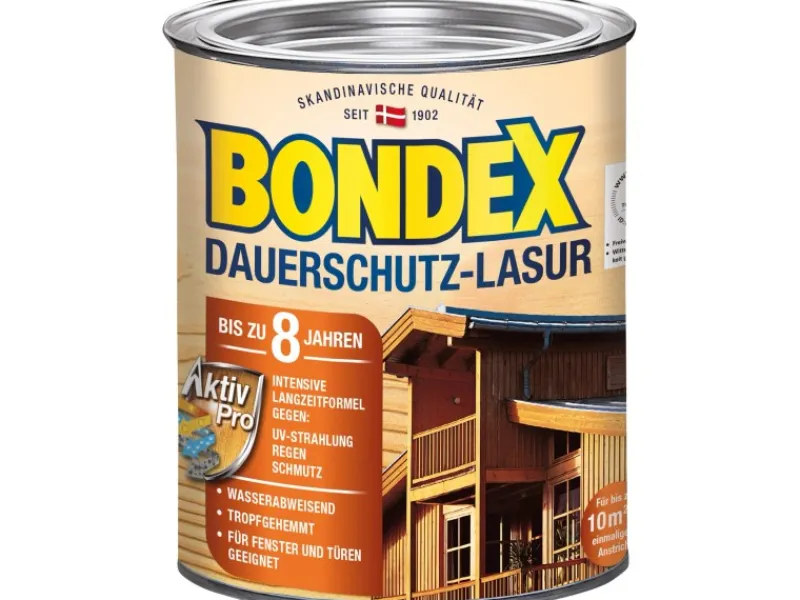 BONDEX Holzfarben^Dauerschutz-Lasur 750 ml