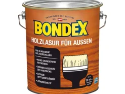 BONDEX Holzfarben^Holzlasur für Außen seidenglänzend 4 l