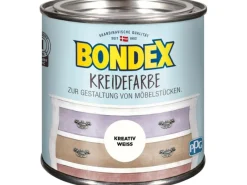 BONDEX Kreidefarbe Kreativ Weiß 500 ml