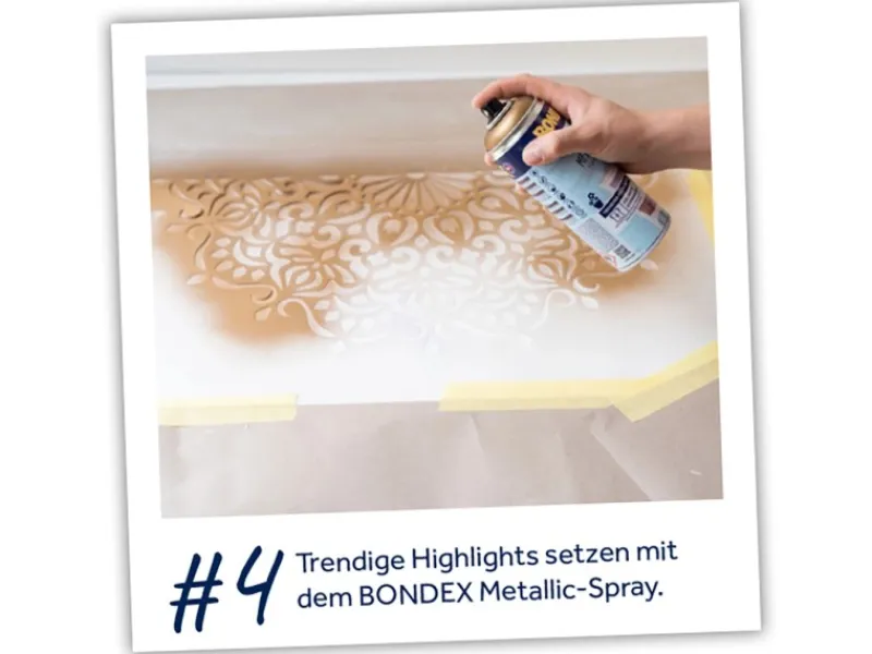 BONDEX Kreativfarben^Kreidefarbe Spray Edles 0,4 l