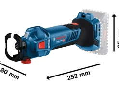 Bosch Professional Akku-Rotationswerkzeug GCU 18V-30 Solo in L-Boxx
