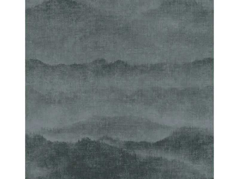 Bricoflor Dekorative Tapeten^anthrazit Tapete in Wasserfarben Optik Wolken Tapete Im Wasserfarben Stil auf Leinen für Schlafzimmer Schwarze Vliestapete mit Vinyl