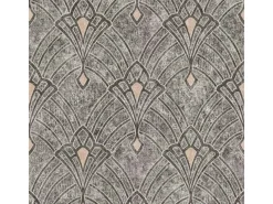 Bricoflor Art Deco Tapete Nostalgisch Schwarz Graue Jugendstil Vliestapete Im Vintage Stil Vlies Mustertapete Im antik Look für Esszimmer und Flur