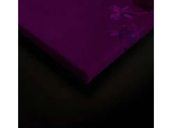 Bricoflor Wanddekoration^Ausgefallenes Wandbild In Lila Blumen Leinwand Bild In Ölgemälde Optik Stillleben Bild Im Neobarock Stil Für Schlafzimmer Und Wohnzimmer