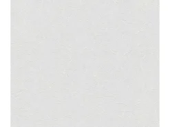 Bricoflor überstreichbare Tapete mit Struktur Vliestapete zum überstreichen Uni Wandtapete in Weiß Ideal für Flur und Küche