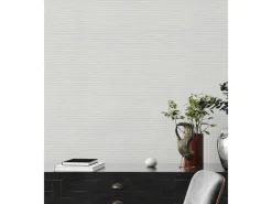 Bricoflor Überstreichbare Tapeten^überstreichbare Tapete in Textiloptik Vliestapete zum überstreichen Strukturtapete in Weiß für Büro und Schlafzimmer