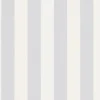 Bricoflor Überstreichbare Tapeten^überstreichbare Vliestapete Gestreift Blockstreifen Tapete in Weiß Grau zum überstreichhen Wohnzimmer und Esszimmer Streifentapete Klassisch