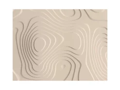 Bricoflor Tapetenmuster^3D Tapete Grafisch Beige Vliestapete Für Büro Und Schlafzimmer Digitaldruck Fototapete Im Boho Stil Modern