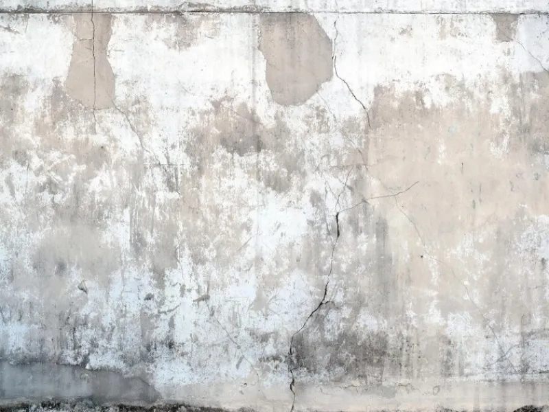 Bricoflor 3D Vliestapete in Betonoptik Grau Weiß Loft Tapete mit Alte Steinmauer im Industrial Style Vlies Fototapete mit Beton Design für Küche