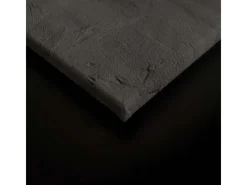 Bricoflor Wanddekoration^Kunst Wandbild Mit Menschen Rot Grau Leinwandbild Abstrakte Kunst Gemälde Leinwand Ausgefallen In 90 X 60 Cm