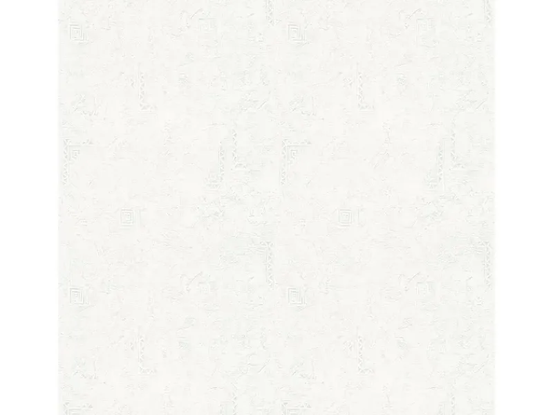 Bricoflor Vintage Vliestapete überstreichbar Uni Tapete im antik Look Weiß zum überstreichen Mediterrane Vlies Wandtapete mit Struktur für Flur