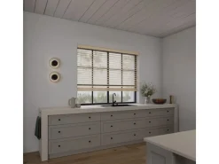 Cocoon Home Concepts Jalousien^Holz Jalousien 160 x 175 50mm Lamellen Naturel