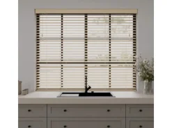 Cocoon Home Concepts Jalousien^Holz Jalousien 160 x 175 50mm Lamellen Naturel