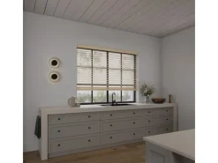 Cocoon Home Concepts Holz Jalousien 110 x 240 50mm Lamellen Naturel