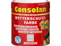 Consolan Holzfarben^Wetterschutzfarbe Seidenglänzend 2,5 l