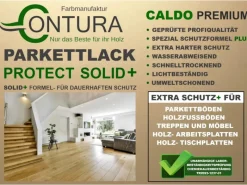 CONTURA Premium Protect Parkettlack Treppenlack Dielenlack Fußbodenlack Glänzend 2,5 Liter