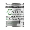 CONTURA Tischplattenlack Hartlack Treppenlack Lack & Universallack Grundierung Seidenmatt 750ml