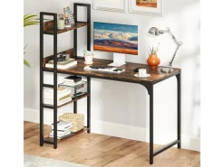 Tische^Costway Schreibtisch mit Ladestation