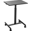 Tische^Costway Stehpult Höhenverstellbar Steh-Sitz Schreibtisch 65 x 48 cm