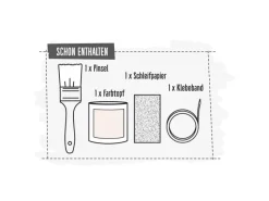 CREATE! by OBI Dekorative Figuren|Bastelzubehör^DIY Farb-Set Porzellan Rosa 125 ml