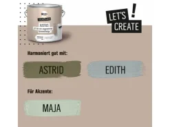 CREATE! by OBI Innenfarben^Lieblingsfarben Wandfarbe Justus matt 2,5 l