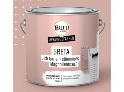 CREATE! by OBI Lieblingsfarben Wandfarbe Greta matt 2,5 l