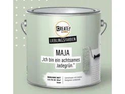 CREATE! by OBI Innenfarben^Lieblingsfarben Wandfarbe Maja matt 2,5 l