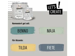 CREATE! by OBI Innenfarben^Wandfarbe Lieblingsfarbe Theo Matt 2,5 l
