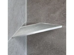 Dalsys Duschablage Befliesbar 310mm x 130mm Edelstahl Silber