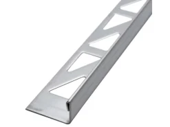 Dalsys Mosaik^Fliesenschiene L-Profil 2,5m x 12,5mm Edelstahl Gebürstet Winkelprofil