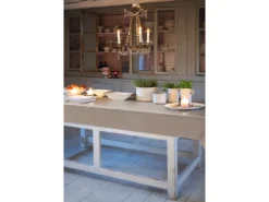 d-c-table Tischdecke Montecarlo Greige Meterware 140 cm breit