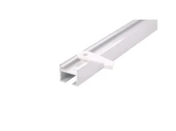 Deco-Raum Gardinenschiene nach Maß 1-Lauf Square 220cm