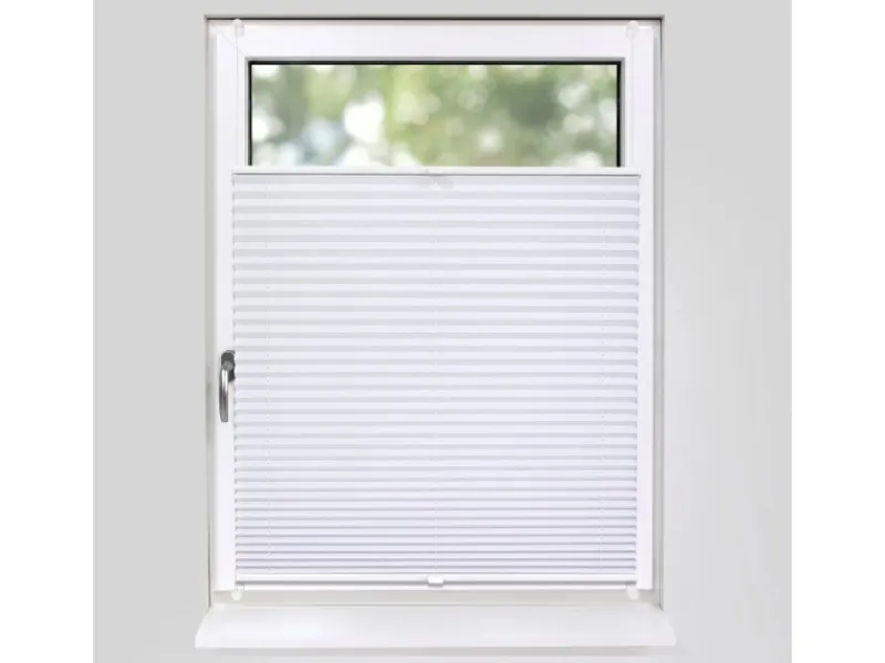 Deco-Raum Plissee Basic ohne Bohren 45x150cm Blickdicht Klemmfix