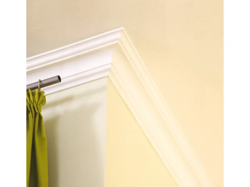 Decosa Zierprofil Alexa 2 Stück 2 m Weiß