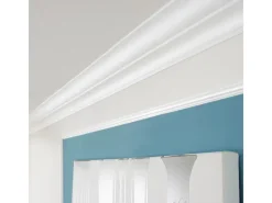 Decosa Deckenplatten^Zierprofil Serena 1 Stück 2 m Weiß