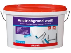 decotric Grundierung^Anstrichgrund 5 l weiß