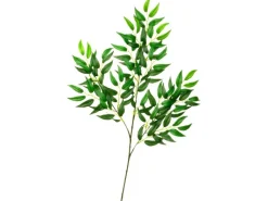 MICA Kunstpflanzen|Ostern^Deko Ruscus Zweig 75 cm