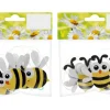 Ostern^Dekohänger Biene Bunt 2-fach sortiert 2,5 cm x 11 cm x 13 cm
