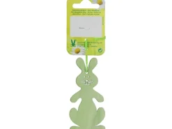 Ostern^Deko-Holz-Hase 14,5 cm x 4,5 cm x 0,2 cm