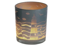 Ostern^Deko-Teelichthalter "Leuchtturm" 10 cm