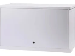 Dobar Design Katzenschrank XL Katzenhöhle 95 x 54 x 57,5 cm Weiß