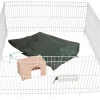 Dobar Kleintierbedarf^Freilaufgehege-Set 4-eckig