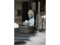 Dobar Indoor-Brunnen Buddha 27 cm x 20,5 cm x 16,5 cm