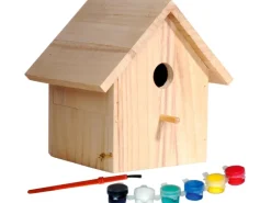 Dobar Vogelbedarf^Nistkasten zum Bemalen 17,5 cm x 15,5 cm x 20,5 cm